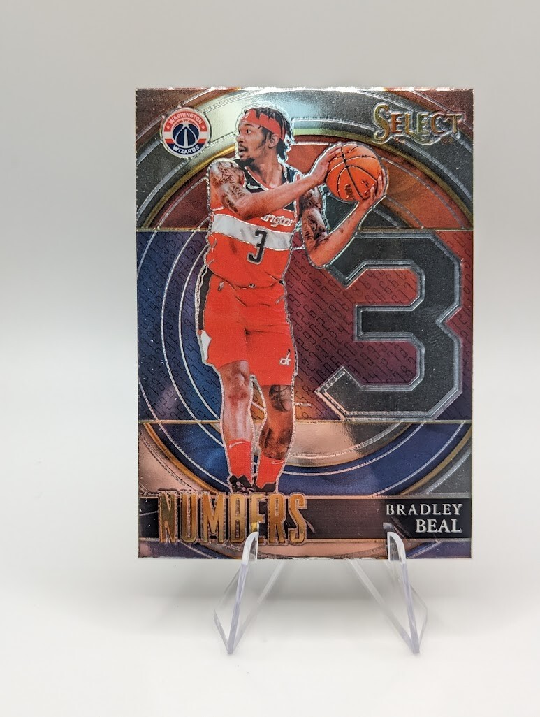 Bradley Beal 2021-22 Panini Select Numbers Insert #35 Wizards | eBay