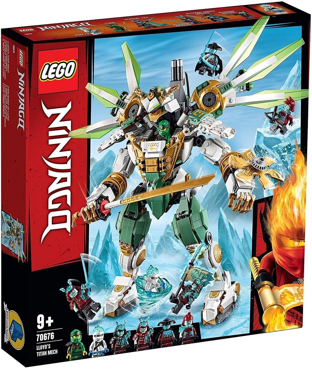 LEGO 70676 NINJAGO: Lloyd's Titan Mech 9+ Block toy New