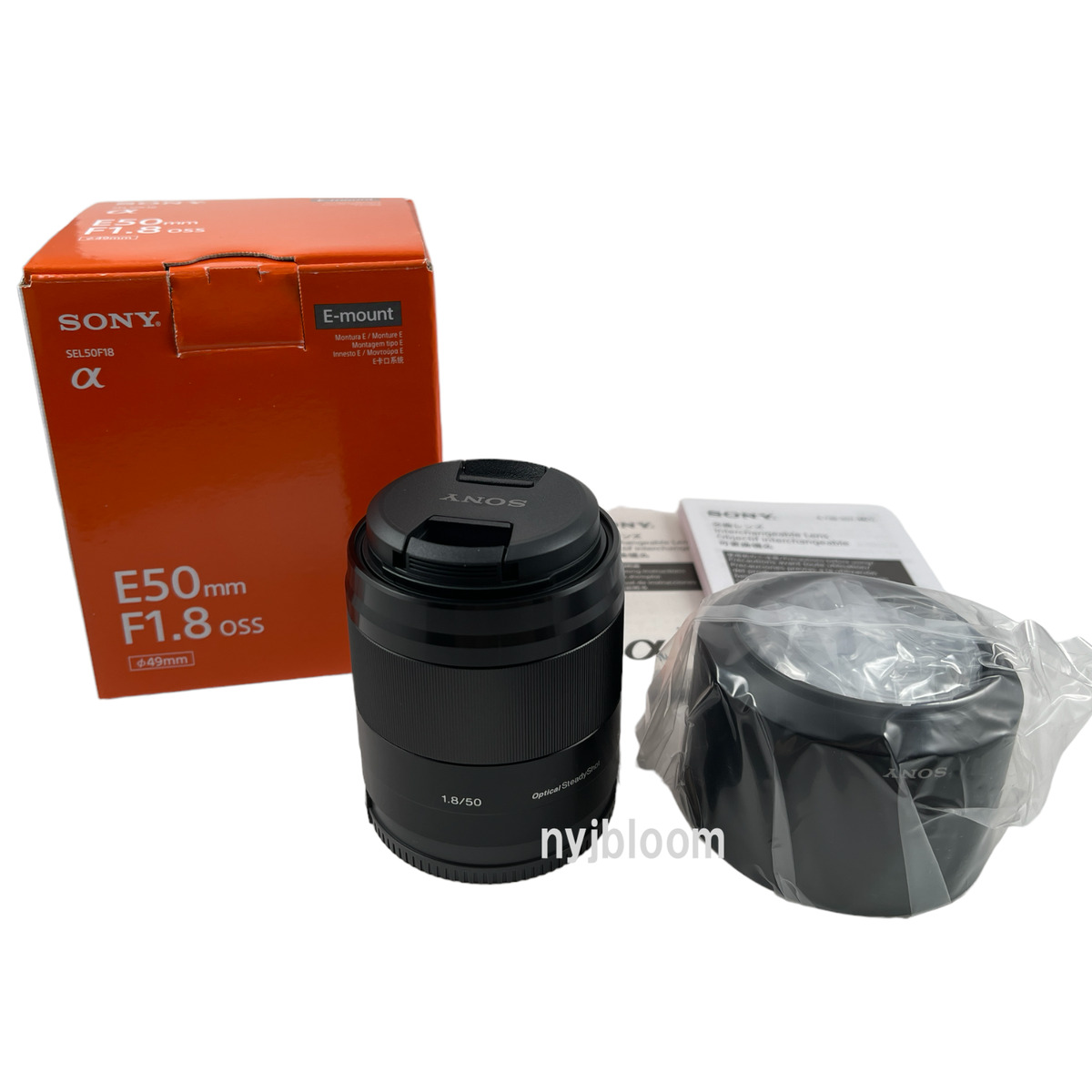 sony Eマウント SEL50f1.8OSS-