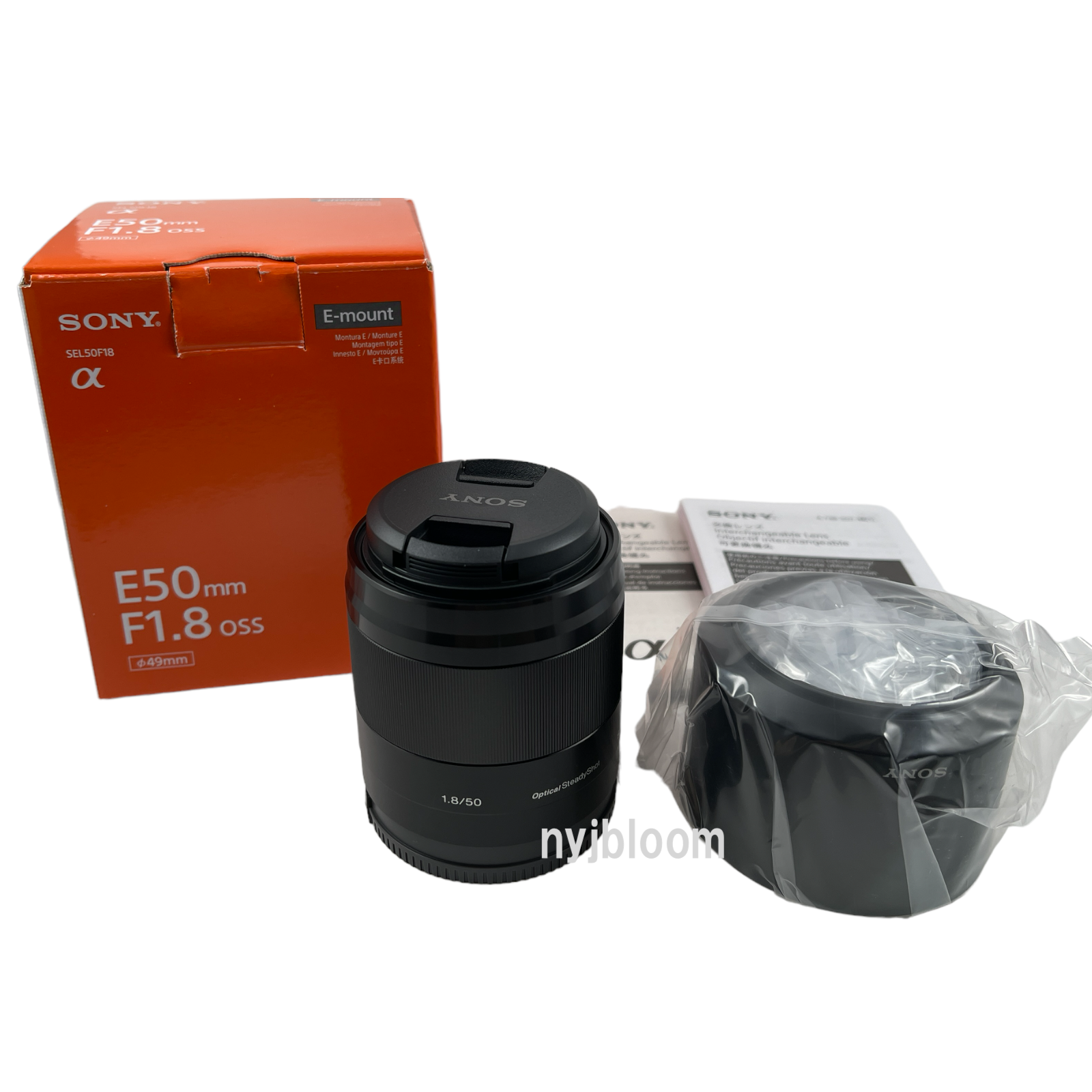 NEW SONY E 50mm F1.8 OSS Lens for E Mount APS-C (SEL50F18