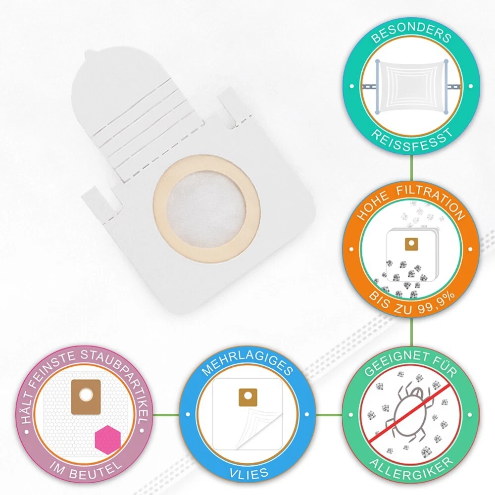 Thomas 787243 Set Di Sacchetti Per Aspirapolvere 99 Per - Foto 3