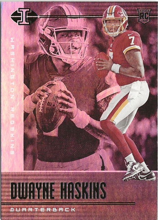 2019 Panini Illusions Dwayne Haskins #3 RC Washington Redskins