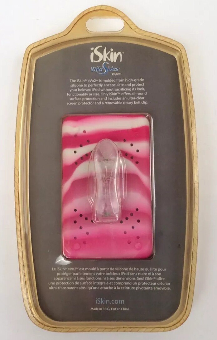 iSkin eVo2 Case for 4th Gen iPod 40GB 60GB DIVA PINK