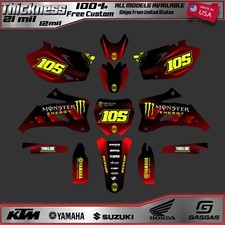 Yamaha YZF250-450 2006 2007 2008 2009 yzf450 yz250f yz450f graphics kit stickers