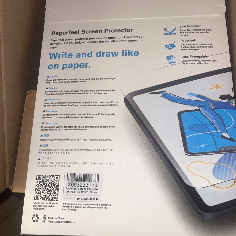 Mobdik Paperfeel Screen Protector For iPad Pro 12.9.. x20 Brand New Bulk Lot - Image 3 of 4