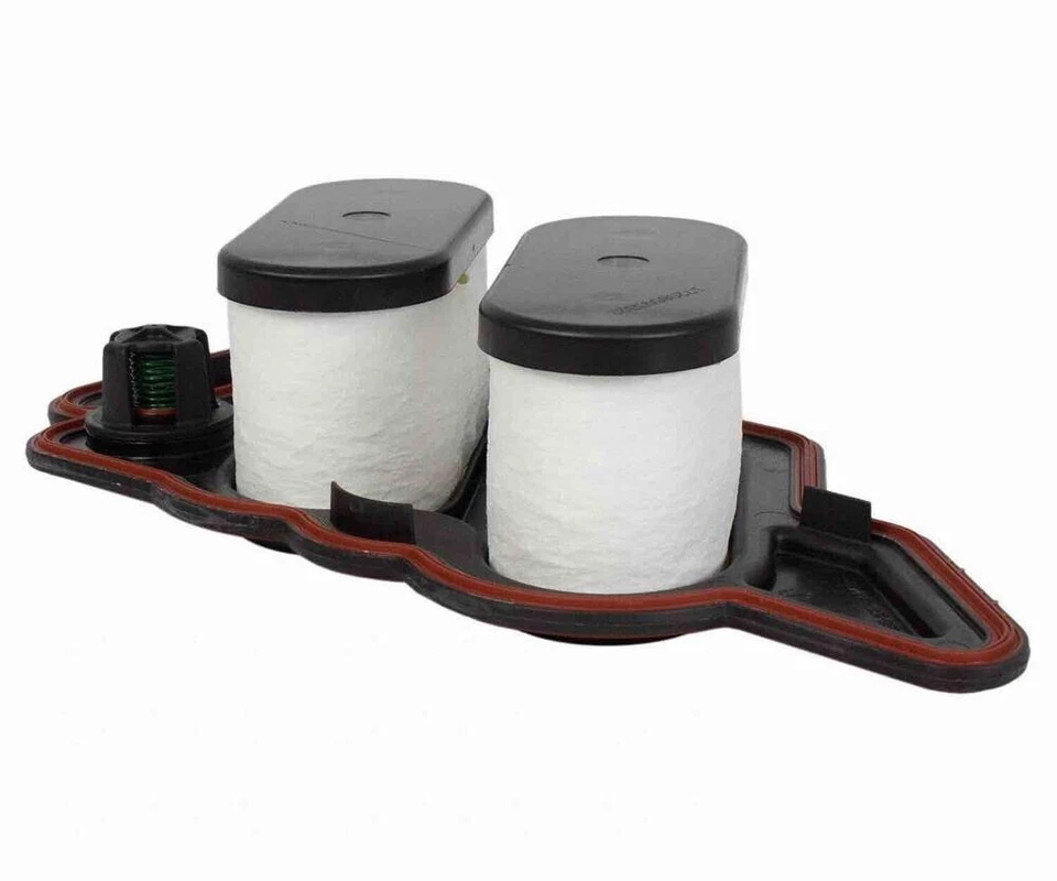 Separador de filtro de aceite de motor genuino Ford OEM Motorcraft F650 F750 turbo diésel Foto 3 de 4