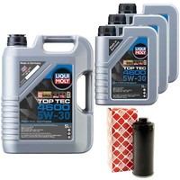 MotoröL Set Top Tec 4600 5W-30 8 Liter + ÖLfilter FüR Audi A6 Avant 4.2 S6 4B5