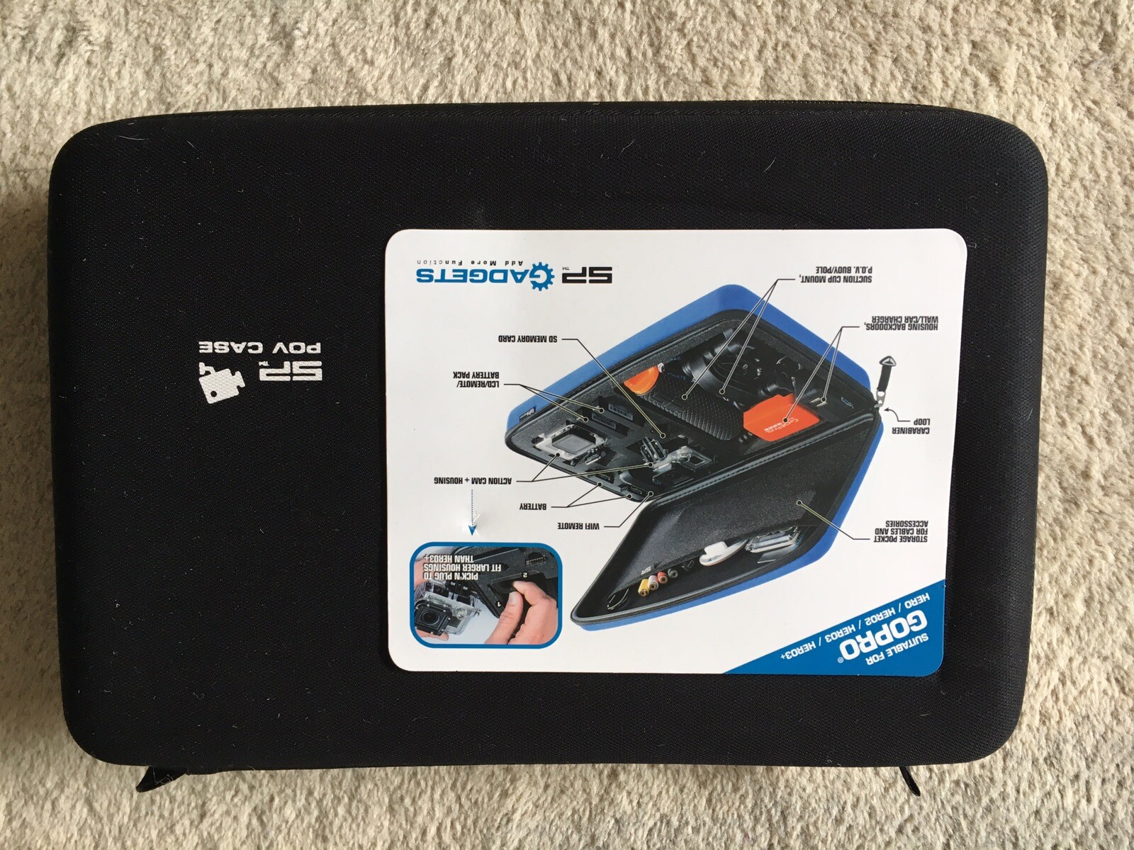 GoPro Hero Adventure Bundle with Mounts Case and Accessories-image