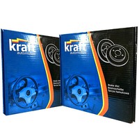 2X Kraft Automotive 6050190 Bremsscheibe 245,0 Mm FüR Audi Seat