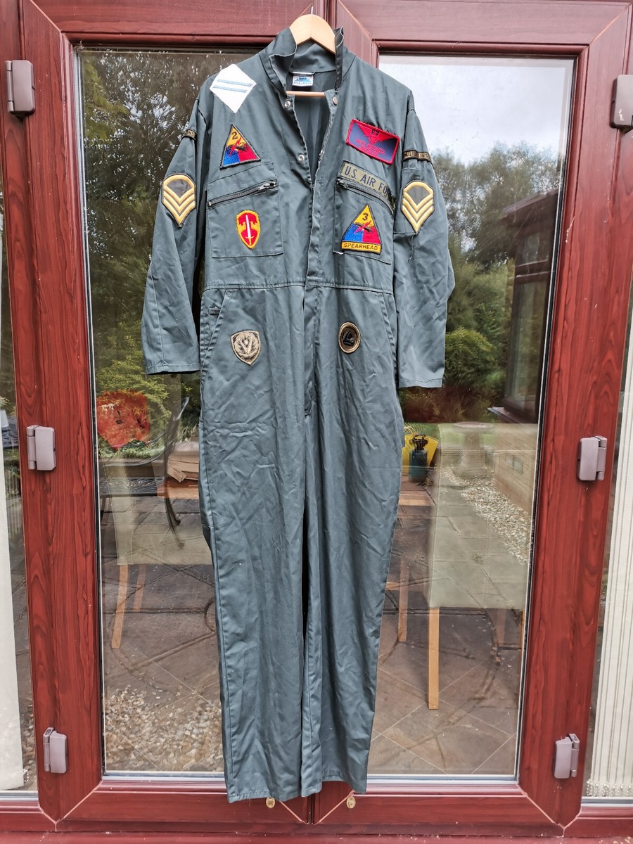 Top Gun Maverick Fancy Dress Genuine US Air Force Flight Suit with