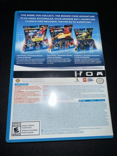 LEGO Dimensions Nintendo Wii U 2015 (Game Only, No Portal) - Picture 2 of 3