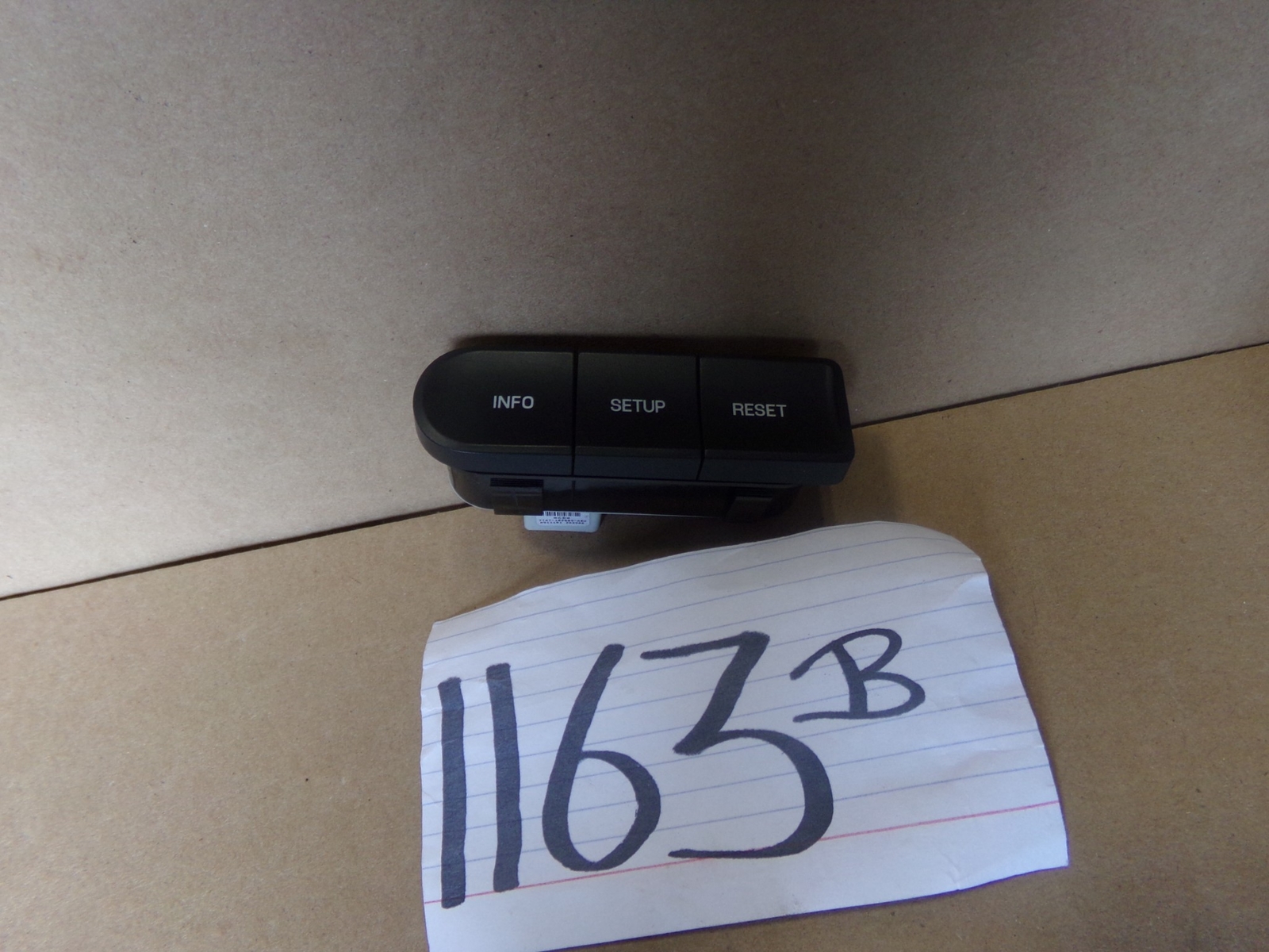 08 09 10 11 Ford Focus Used Info/Setup/Reset Switch #1163-B