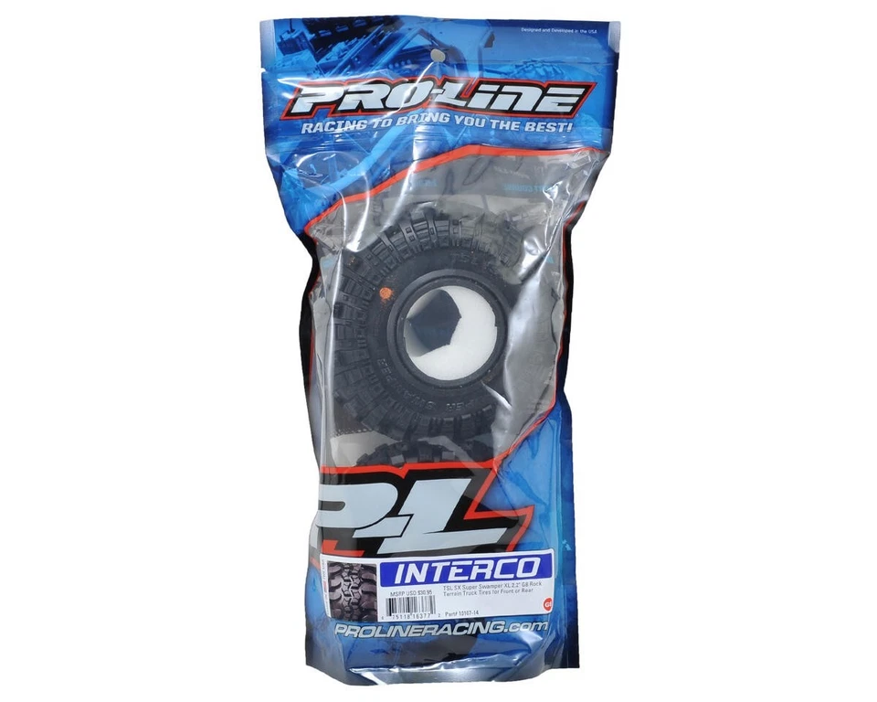 Pro-Line Interco TSL SX Super Swamper XL 2.2" Rock Crawler Tires G8 Compound - Image 2 of 3