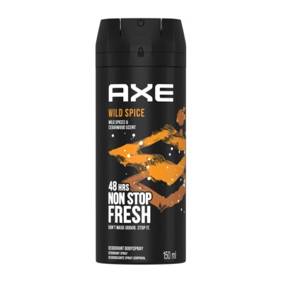 34,39 /L - 6er Pack Axe Deodorant / Bodyspray - Wild Spice - 150ml