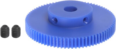 Stirnrad 12 mm Bohrung Schrittgetriebe 80T Mod 1 Kunststoff Motor Getriebe für RC Auto Ersatz