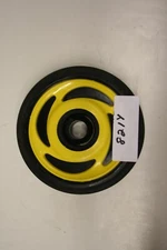 YELLOW POLARIS PPD WHEEL, MADE IN CANADA, 5.350" X 25mm (6205 2RS) X .750 INSERT