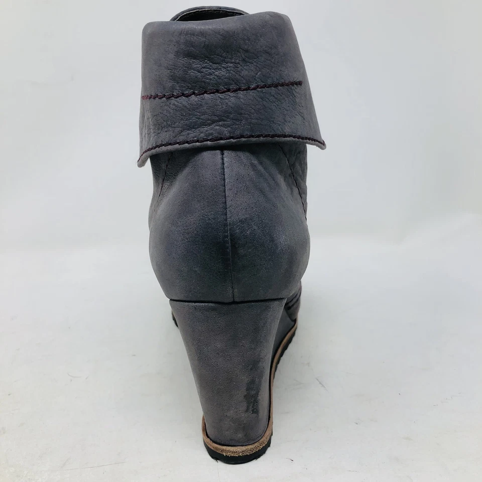 BIALA Botín Cuña Botines Corbata Frontal Peter Pan Talla 10 EUR 41 M Foto 3 de 4