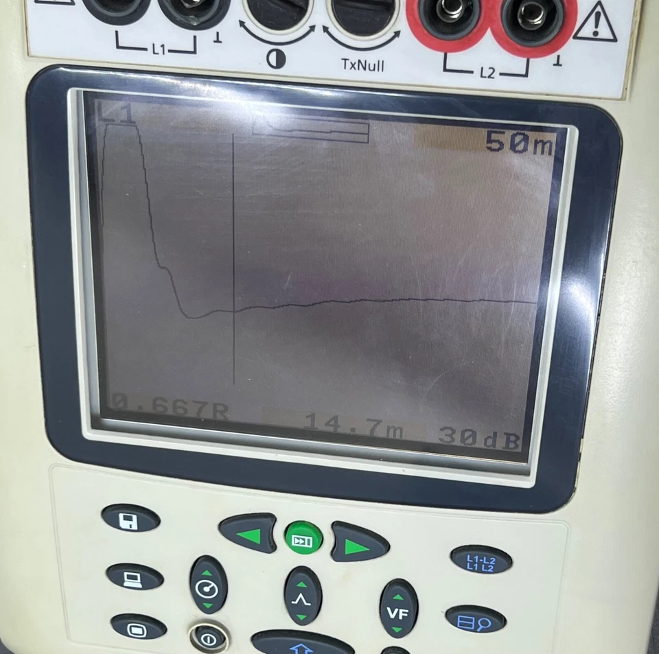 MEGGER TDR2000/2R TIME DOMAIN REFLECTOMETER - Image 4 of 4