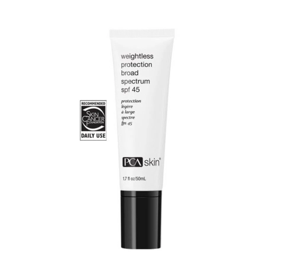 Protección sin peso para la piel PCA amplio espectro FPS 45 1,7 oz/50 ml exp. 03/2022 Foto 2 de 3