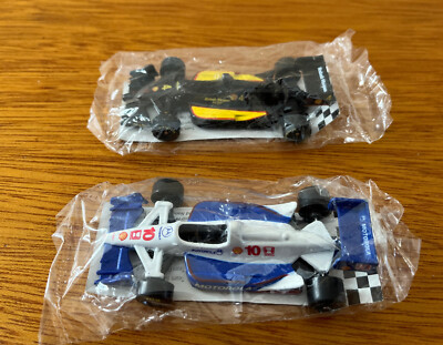 LOT OF 2 RAHAL-HOGAN / MILLER MOTOROLA T94 INDY DIE- CAST RACING CARS