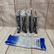 4 -Bingfu Dual Band WiFi 2.4GHz 5GHz 9dBi Magnetic Base MIMO RP-SMA Male Antenna