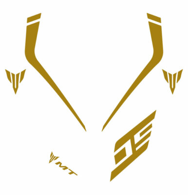 Az Graphishop Adesiv Kit Yamaha MT-09 2015-2017 Gold