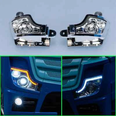 LED Metall Laufwasserlampe Für 1/14 Tamiya RC Truck Car BENZ 3363 1851 - Bild 1 von 4