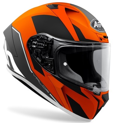 CASCO HELMET CAPACETE INTEGRALE AIROH VALOR WINGS ORANGE MATT ARANCIO FLUO  TG XS 8029243319252 | eBay