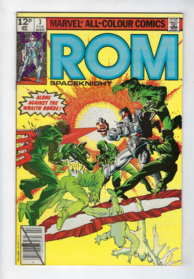 Rom: Spaceknight # 3 Marvel Comics Feb 1980 VF