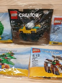 Lego Creator Lot Of 5 Mostly Christmas. All Brand New Sealed. Ships Fast!!!!