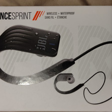JBL Endurance Sprint Wireless Bluetooth Waterproof In-Ear Earbuds w/ Mic Black