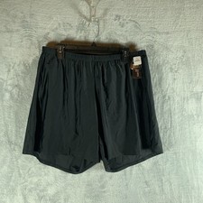 Island Escape Women's Swimsuit 20W Swim Shorts Bottom Black Thigh Minimizing NWT
