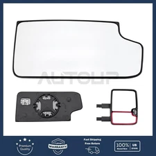 Right Side Heated Lower Towing Mirror Glass For 2014-2017 Silverado Sierra