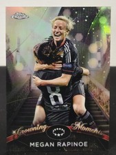 Megan Rapinoe 2022-23 Topps Chrome UEFA Womens #CM-7 Crowning Moments