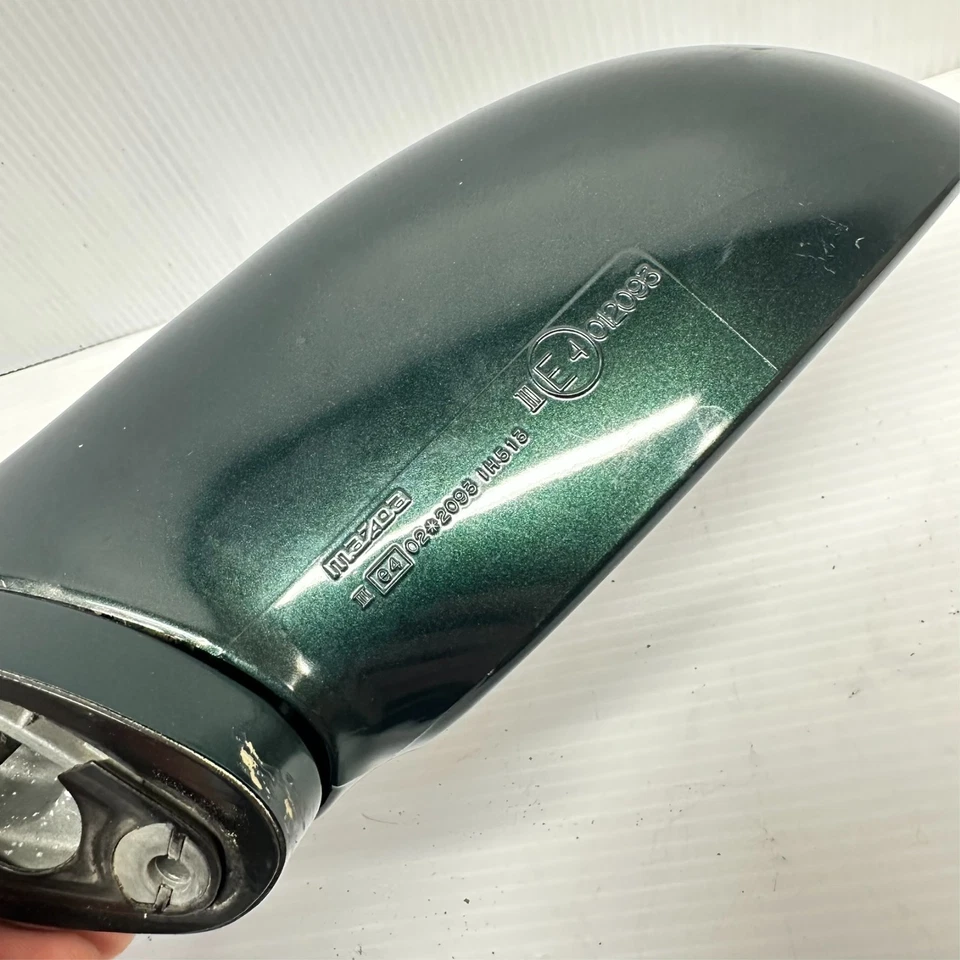1999-2005 Mazda Miata Door Mirror Drivers Left Green OEM Foto 4 de 4