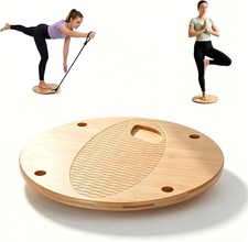 Wooden Wobble Balance Board for Adults Balance Trainer for Kids, Toddlers, Teen