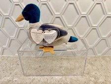 “Jake” The Mallard Duck Beanie Baby w/many Errors like VERY RARE “Fareham Hants”