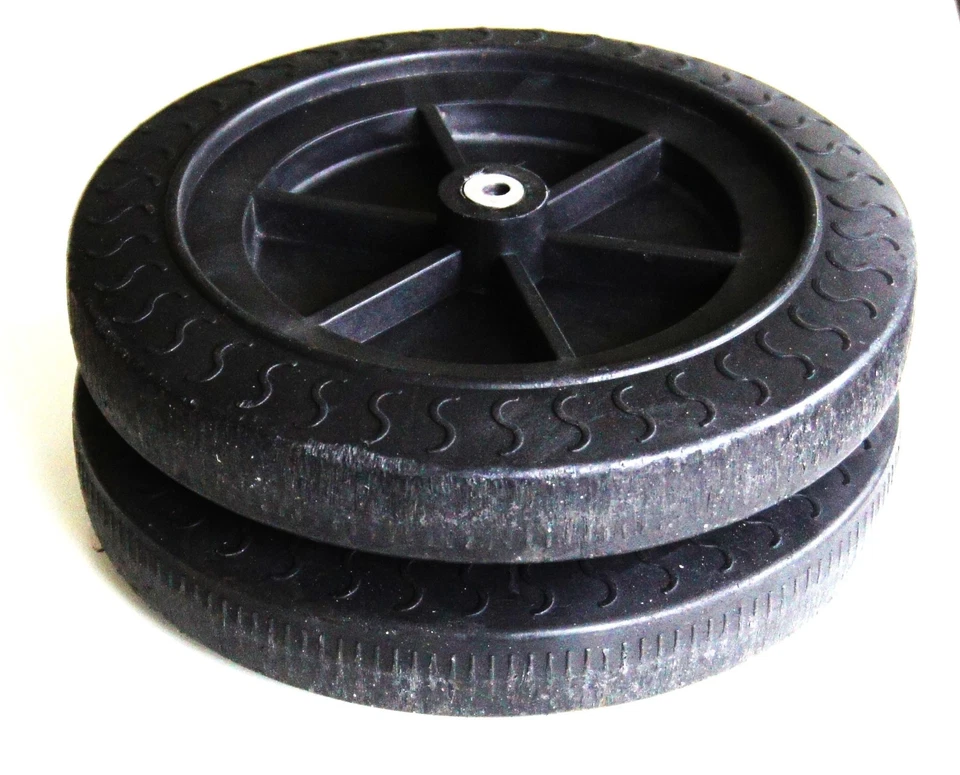 2x Ersatzräder Relaix Liege Rolle Lauf-Rad Kunststoff 19 cm - Bild 3 von 3