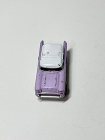 Vintage Micro Machines '57 Chevy Nomad 1987 Galoob Violet Purple White Top