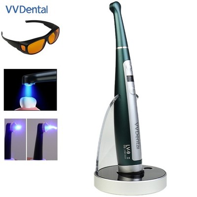 Dental Curing Light LED Resin Cure Lamp 1 Second 3200mw/cm² 6 Modes OLED Screen