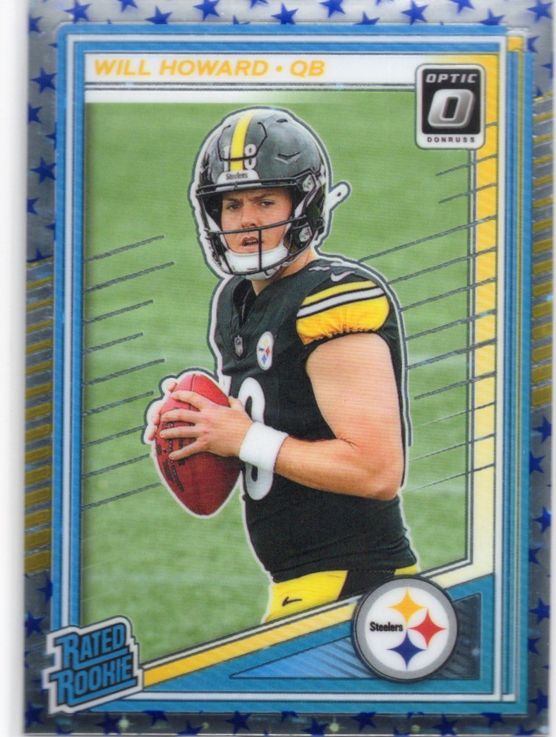 2025 Donruss Optic - Rated Rookie Will Howard #233 Star