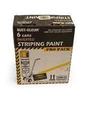 Spray Paint Car Parking Lot Striping Machine Line Road Marking 6 Pack 2593 White