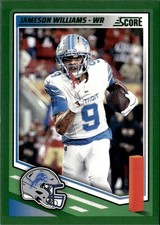 2025 Score Jameson Williams #134 Green