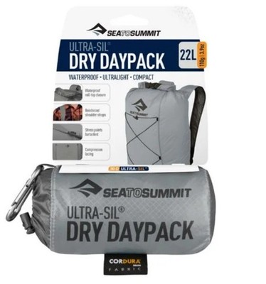 Sea to Summit Ultra-Sil DRY DAYPACK wasserdichter ultraleichter Reiserucksack GRAU