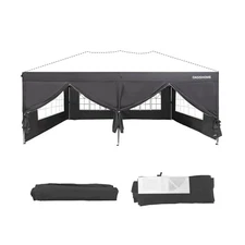 10'×20' Pop-up Gazebo Canopy Replacement 6PCS sidewall ，for Patio/Garden/Beach
