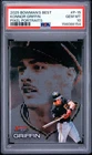 2025 BOWMAN'S BEST PIXEL PORTRAITS P-15 KONNOR GRIFFIN PSA 10