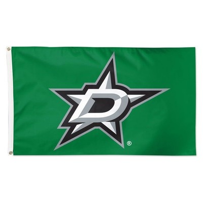 Dallas Hockey Team Green Memorable Flag 3x5 ft Stars Fan Wall Decor Banner