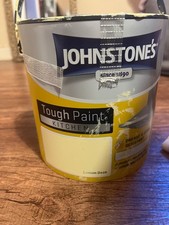 johnstones yellow lemon daze kitchen paint almost full