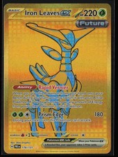 Iron Leaves ex Holo Hyper Rare SV: Prismatic Evolutions 176/131 NM on eBay