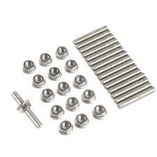 Kit de goujons de collecteur d'échappement boulons en acier inoxydable